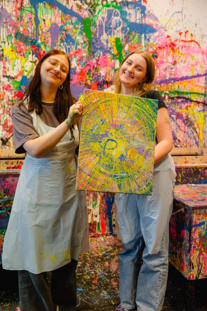 Prezent na wspólne malowanie obrazu Katowice