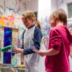 Malowanie wspólnego obrazu w Lublinie