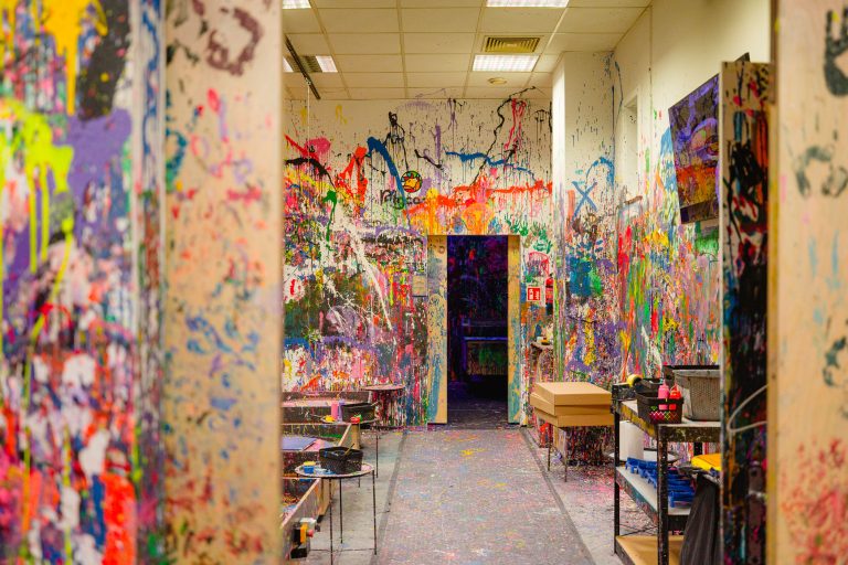 Sala do spin artu w Krakowie