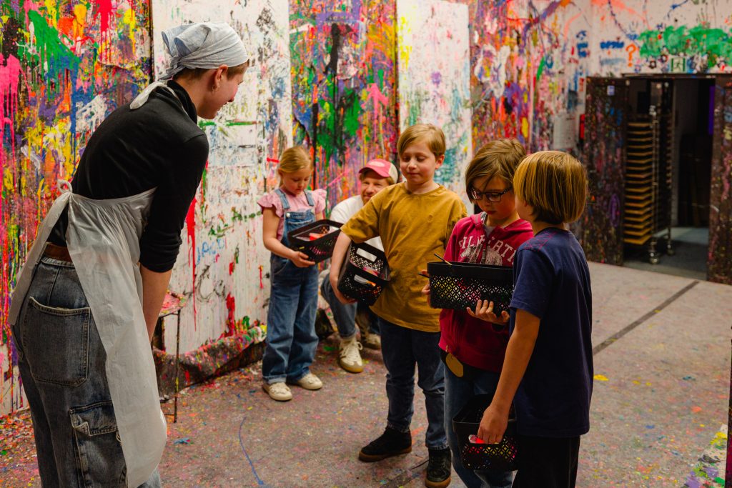 Zabawa z animatorem w Pigcasso